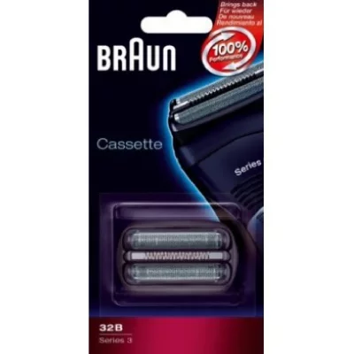 BRAUN  32B - T&ecirc;te de rasoir - pour rasoir - noir - pour  Series 3