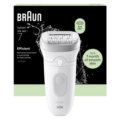 BRAUN  &Eacute;pilateur Blanc - Silk Epil 7 - SILKEPIL7011