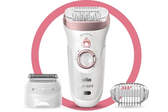 BRAUN  EPILATEUR SILK EPIL 9 SENSOSMART 9/720 BLANC