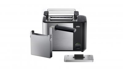BRAUN  Grille-pain 2 tranches Noir - HT5015BK