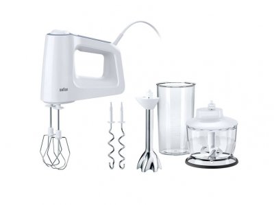 BRAUN  HM3137WH Batteur et mixeur plongeant - Blanc