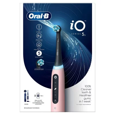 ORAL B Braun Io 5s Electric Toothbrush Rose