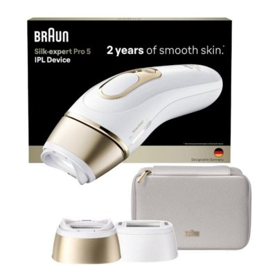 BRAUN  IPL Silk&middot;expert Pro 5 PL5210 dispositif intelligent pour &eacute;pilation IPL 1 pcs