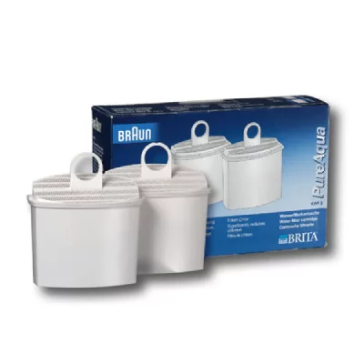 BRAUN  - kwf2 - Pack de 2 cartouches filtrantes &agrave; eau brita pureaqua