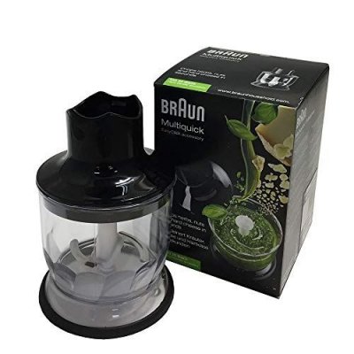 BRAUN  - MQ20 - Accessoire Batteur Bol Plastique Noir 11 x 16 x 11 cm 