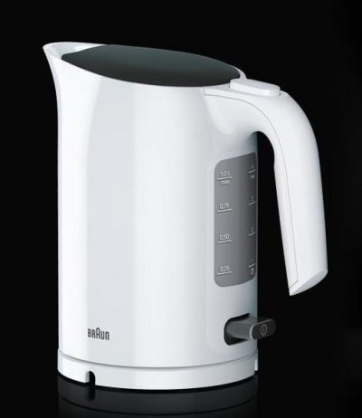 Braun PurEase WK 3110 WH - Bouilloire - 1.7 litres - 3 kWatt - blanc
