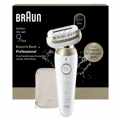 BRAUN  Silk-Epil 9 Flex Epilateur SES9-011 3D 1CT