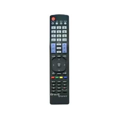 KIM CORP Bravo TC-Original-2 T&eacute;l&eacute;commande pr&eacute;-programm&eacute;e pour TV LG Noire