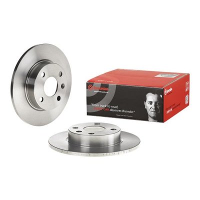 BREMBO  08.9739.10 - Disque de Frein Arri&egrave;re - Jeu de 2 disques
