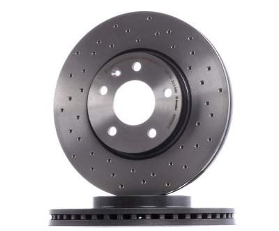 BREMBO  09.B356.1X Rotors de Disque de Frein, Set de 1