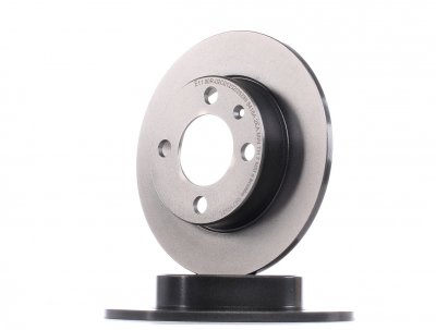 BREMBO Jeu de 2 disques de frein 08.7165.21 VOLKSWAGEN POLO