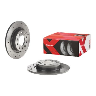 BREMBO  Jeu de 2 disques de frein 08.9460.4X