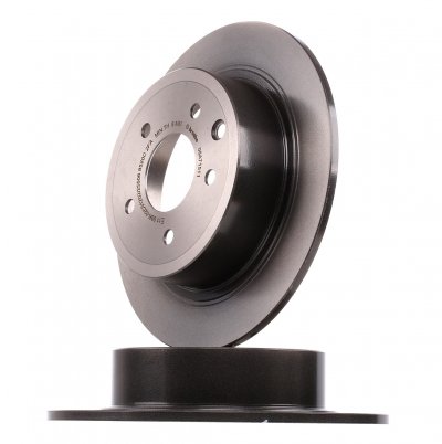 BREMBO  Jeu de 2 disques de frein 08.A715.11 NISSAN JUKE