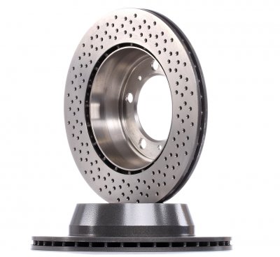 BREMBO Jeu de 2 disques de frein 09.8998.11 PORSCHE CAYMAN