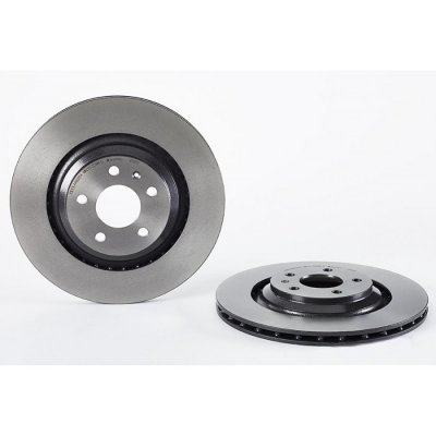 BREMBO  Jeu de 2 disques de frein 09.9767.11 AUDI A6