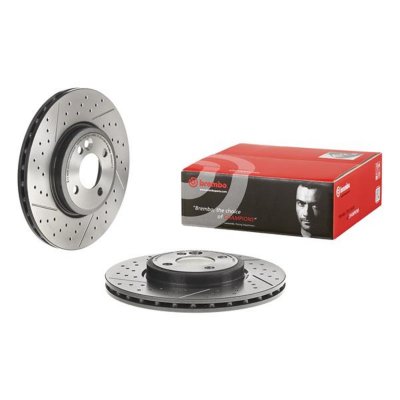 BREMBO  Jeu de 2 disques de frein 09.A047.11 MINI MINI