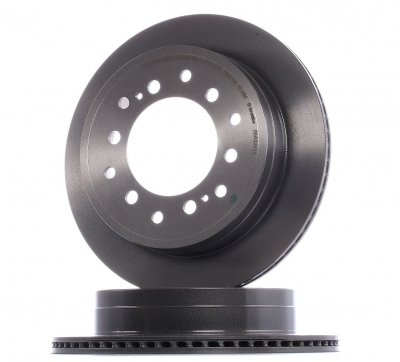 BREMBO  Jeu de 2 disques de frein 09.A334.11 TOYOTA LAND CRUISER