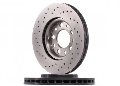 BREMBO  Jeu de 2 disques de frein 09.A721.1X