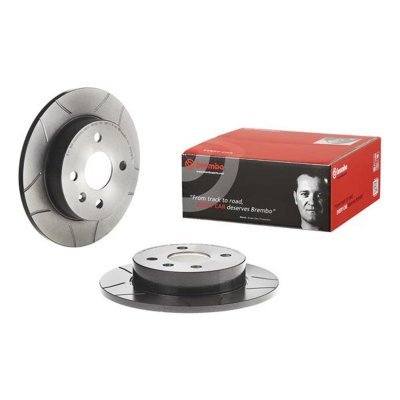 BREMBO  Max 08.7626.75 - Disque de Frein Arri&egrave;re - Jeu de 2 disques