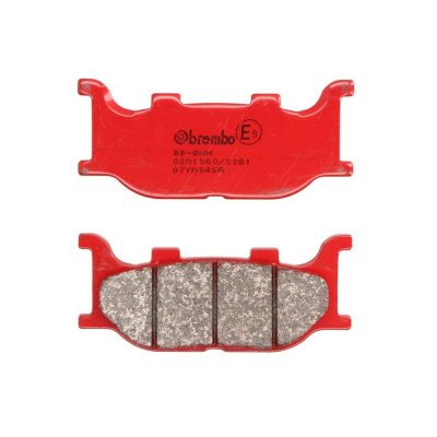 BREMBO  Plaquettes de frein  route m&eacute;tal fritt&eacute; - 07YA34SA