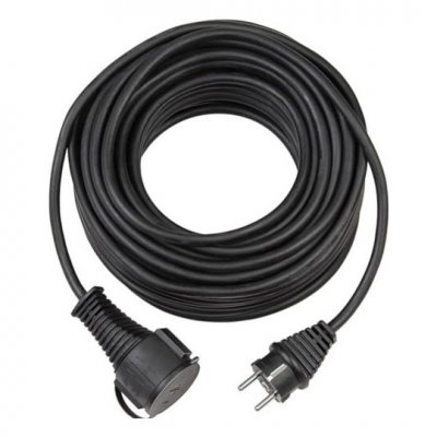 BRENNENSTUHL  1169900 BREMAXX Cordon prolongateur IP44, Noir, 25 m