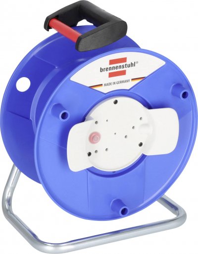 Brennenstuhl 1181710 Garant G Enrouleur de c&acirc;ble de jardin, Bleu