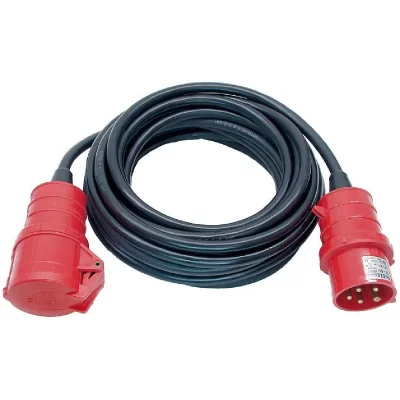 BRENNENSTUHL  - Cable d'extension cee IP44 25m Black H07RN-F 5G