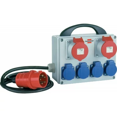 BRENNENSTUHL  distributeur de courant 2 x 400V/16A 4 x 230V/16A (EU)
