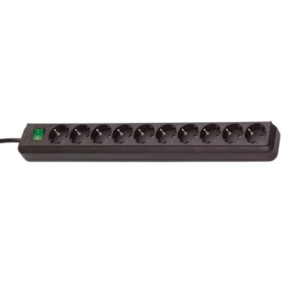 BRENNENSTUHL  Eco-line Power Strip 10 Plugs Noir