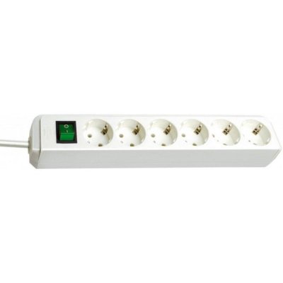 BRENNENSTUHL  Eco multiprise 1,5 m 6 sortie(s) CA Blanc