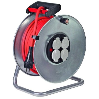 BRENNENSTUHL  - Enrouleur Silver - HO7 RN-F 3G 2,5 mm&sup2; - 25 m