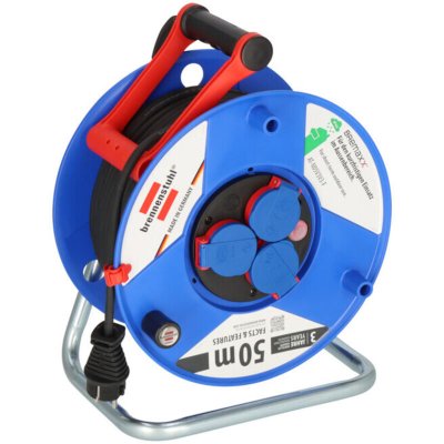 BRENNENSTUHL  Garant enrouleur de c&acirc;ble Bremaxx 3 prises 50 m
