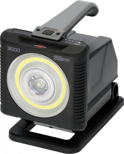 BRENNENSTUHL  Lampe torche LED Multi Battery HL 3000, 1140 + 2160lm, IP54 - 1173730000