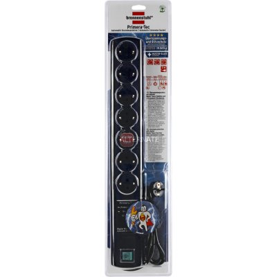 BRENNENSTUHL  Primera-Tec DigiMaster 7 sortie(s) CA 2 m, Multiprise