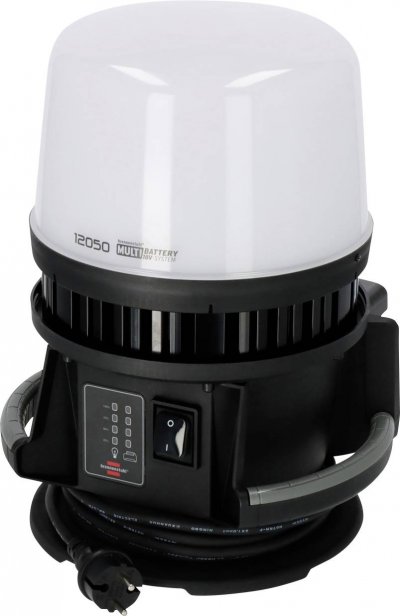 BRENNENSTUHL  Projecteur LED Multi Battery 12050 MH 360&deg; hybride, 12000lm, IP54 - 1173700003