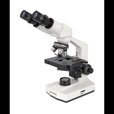 BRESSER  Bino 40x-400x Professional Microscope Blanc