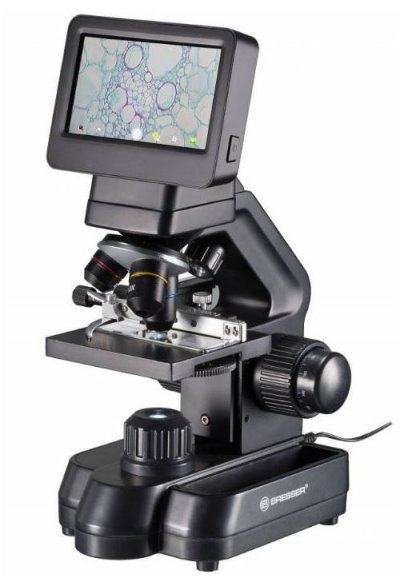 BRESSER  Biolux Touch Hdmi Digital Microscope School Hobby 5mp Noir