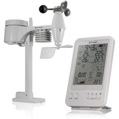 BRESSER  centrale m&eacute;t&eacute;orologique 5-en-1 blanche