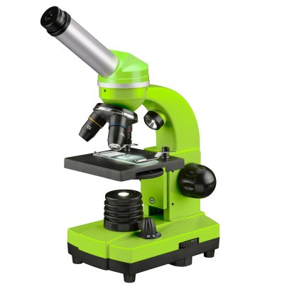 BRESSER  microscope Biolux SEL40-1600x 27 cm vert 17 pi&egrave;ces