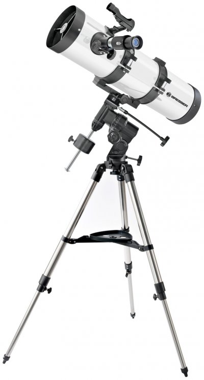 BRESSER  Newton 130/650 Eq3 Telescope Blanc,Noir