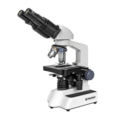 BRESSER  Researcher Bino 40-1000x Professional Microscope Blanc