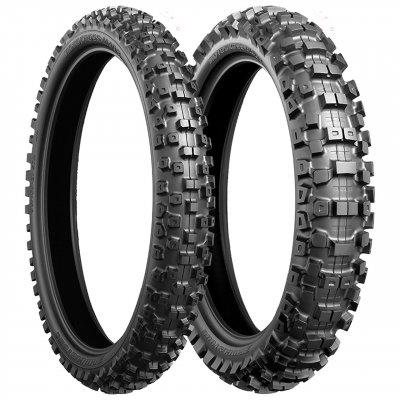 BRIDGESTONE  M404 ( 80/100-12 TT 41M roue arri&egrave;re, M/C )
