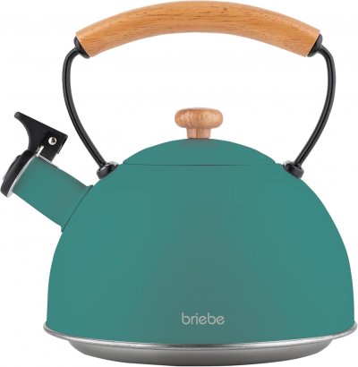 BRIEBE  Th&eacute;i&egrave;re Sifflet 2,3L Inox - Vert
