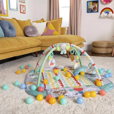 BRIGHT STARTS  5 In 1 Way Ball Play Totally Tropical Multicolore