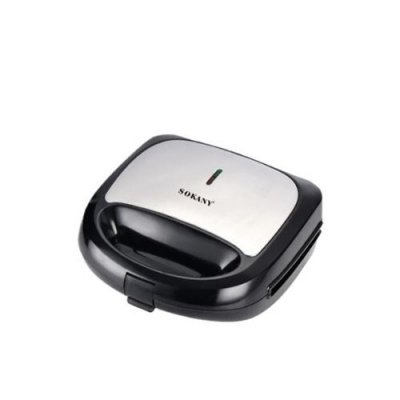 GENERIQUE Brightake Appareil &agrave; sandwichs 3 en 1, 750 W, gaufres, panini, plaques de gril, amovible