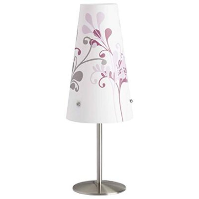 BRILLIANT  02747/78 Lampe &Agrave; Poser Isi E14 Motif Lilas