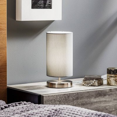 BRILLIANT  AG 13247/22 Lampe &agrave; Poser, M&eacute;tal, E14, 40 W, Gris