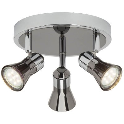 BRILLIANT  Jupp G18334/76 Spot de plafond LED GU10 7.5 W chrome, noir