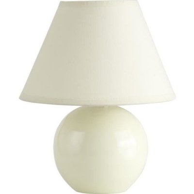 BRILLIANT  Lampe &agrave; poser/chevet Prime hauteur 23 cm &Oslash;20 cm E14 40W beige