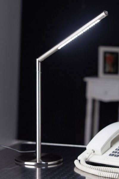 BRILLIANT  Lampe de bureau led Bombay - Chrome